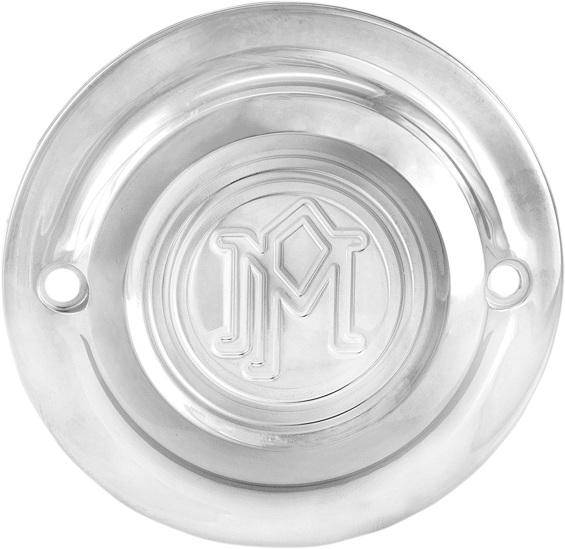PERFORMANCE MACHINE (PM) Ignition Cover - 2 Hole - Chrome - M8 0177-2064-CH