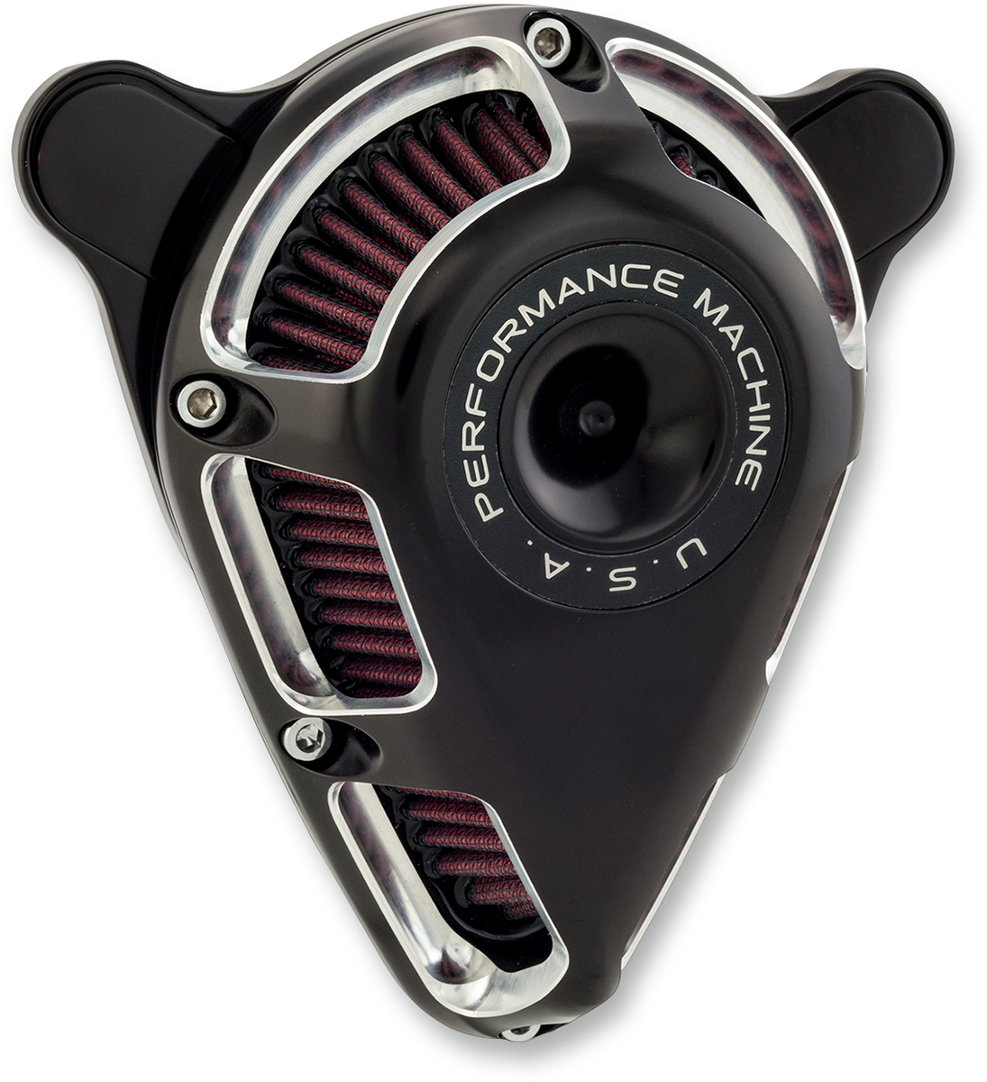 PERFORMANCE MACHINE (PM) Jet Air Cleaner Kit - Contrast Cut* 0206-2114-BM