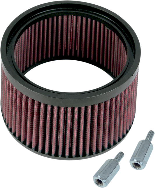 S&S CYCLE Stealth Hi-Flo Air Filter Kit 170-0127