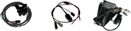 LEGEND SUSPENSION AIR-A M-Eight Softail AIR Suspension - Black - M8 1311-0156