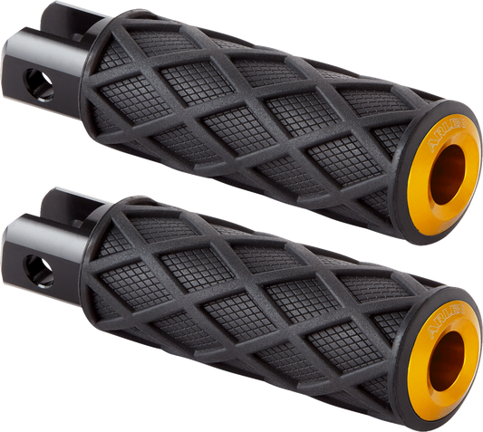 ARLEN NESS Diamond Footpegs - Driver - Gold 400-057