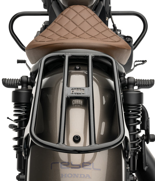 Solo Luggage Rack Tube Black Hon Rebel 300/500