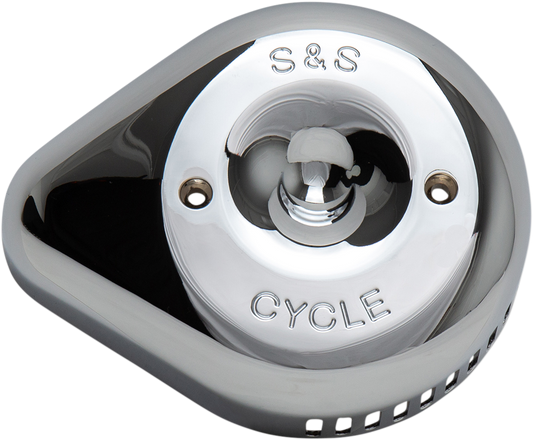 S&S CYCLE Air Cleaner Cover - Slasher - Chrome 170-0532