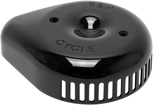 S&S CYCLE Air Cleaner Cover - Slasher - Black 170-0533