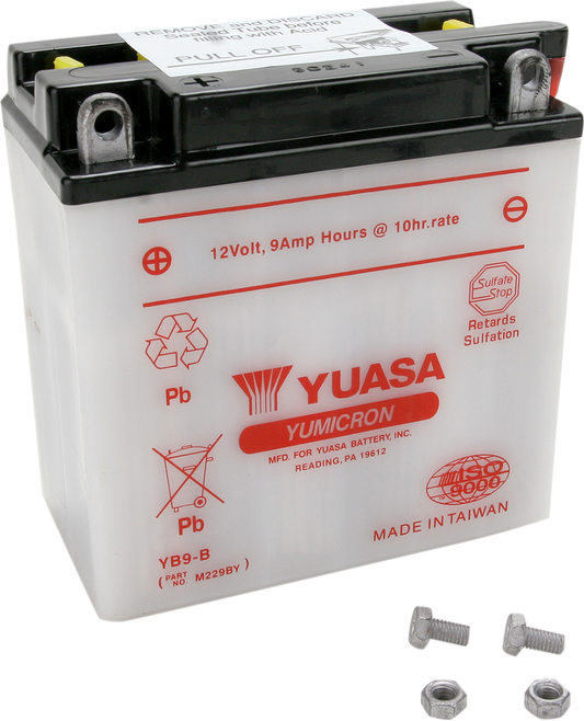 YUASA Battery - YB9-B YUAM229BY