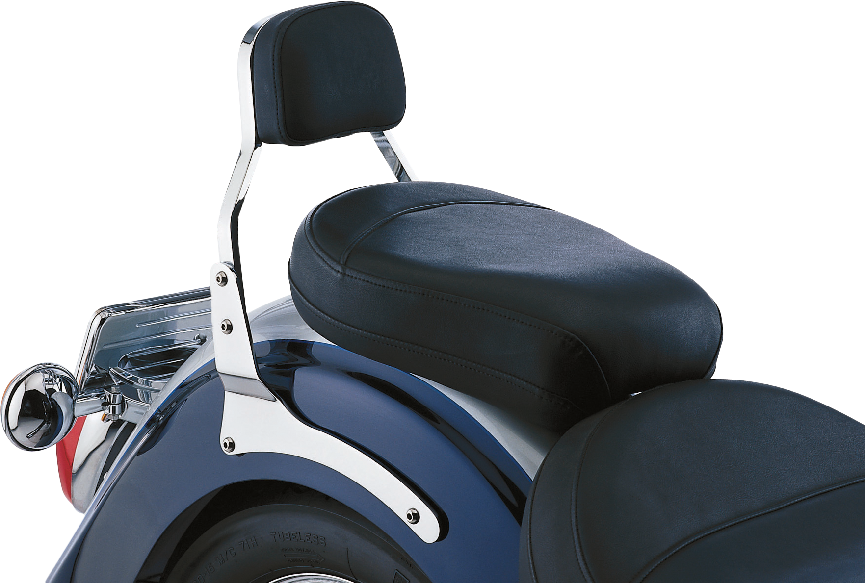 Mini Sissy Bar W/Pad Chrome Yam Warrior 04 10
