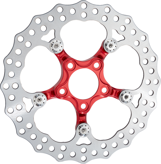 ARLEN NESS Spider Rotor - 11.8" - Red 300-069