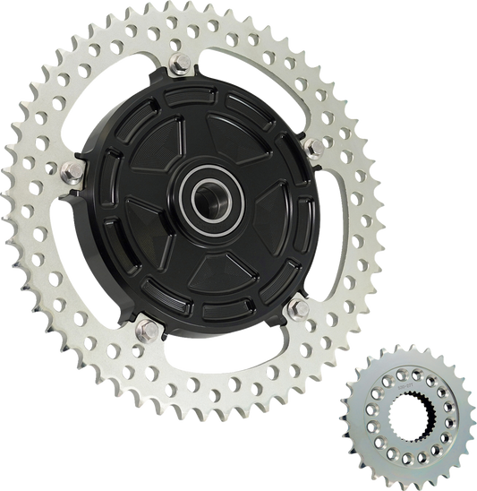 ARLEN NESS Chain Drive Kit - 57 Tooth - Natural - FLT/FLH 300-200