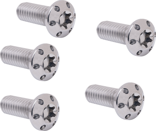 ARLEN NESS Bolt Kit - Holeshot/Brake Rotor/Front - Hub Mount - Polished 5/16"-18 x 7/8" - 5 Pack 300-912
