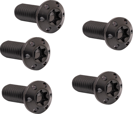 ARLEN NESS Bolt Kit - Holeshot/Brake Rotor/Front - Hub Mount - Black - 5/16"-18 x 7/8" - 5 Pack 300-913