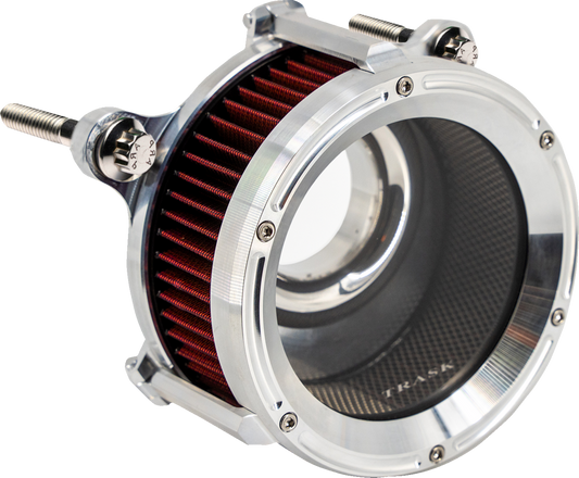 TRASK Assault Charge High-Flow Air Cleaner Kit - Raw TM-1024R