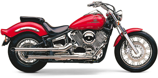 Blvd Drag Pipes Slip On Chr Yam V Star 1100 99 05