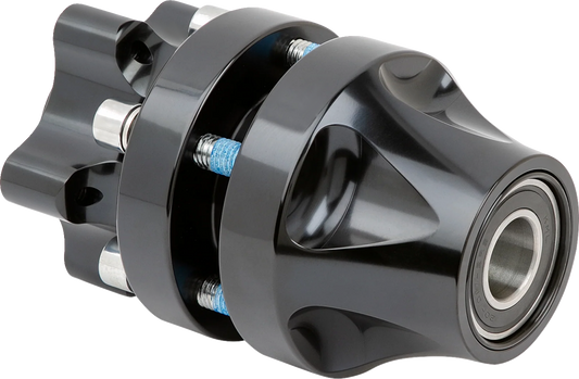 ARLEN NESS Front Hub - Cartridge - Black - Kit - Softail Standard/Street Bob 71-654