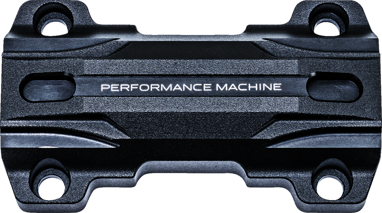 PERFORMANCE MACHINE (PM) Adapter - Gauge Relocation Kit - Black Ops? 0208-2196-SMB