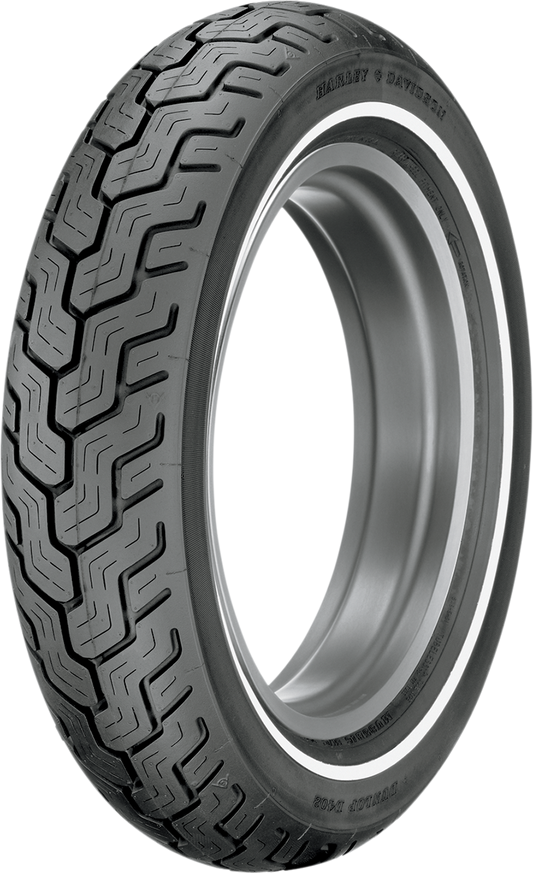 DUNLOP Tire - D402 - Rear - MT90-16 - Narrow Whitewall - 74H 45006847