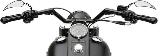 TRASK 1-1/4" V-Line Handlebar - Standard - Black TM-2019BK