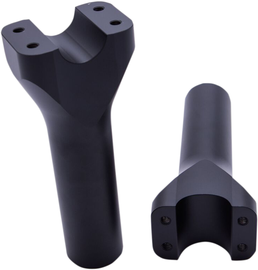 TRASK Assault Handlebar Risers - 6" x 1-1/4" - Black TM-8601-6RC