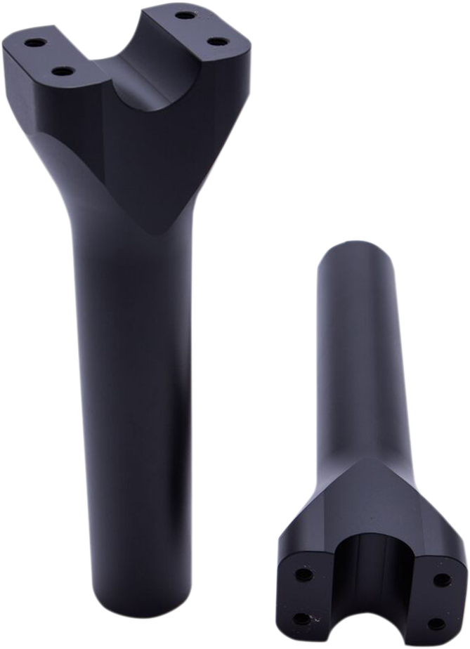 TRASK Assault Handlebar Risers - 8" x 1-1/4" - Black TM-8601-8RC