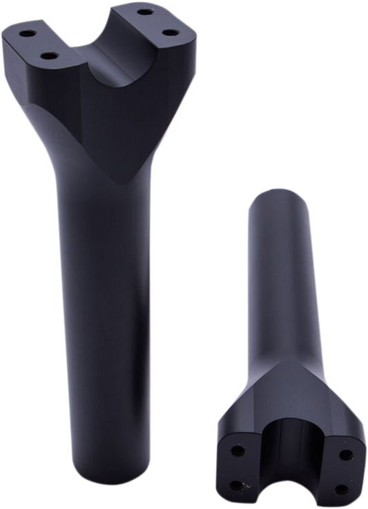 TRASK Assault Handlebar Risers - 8" x 1-1/4" - Black TM-8601-8RC