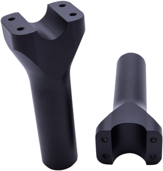 TRASK Assault Handlebar Risers - 6" - Black TM-8602-6RC