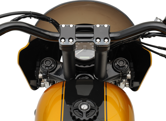TRASK Assault Handlebar Risers - 8" - Black TM-8602-8RC