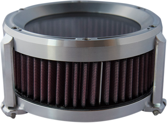 TRASK Assault Charge High-Flow Air Cleaner - Raw TM-1020R