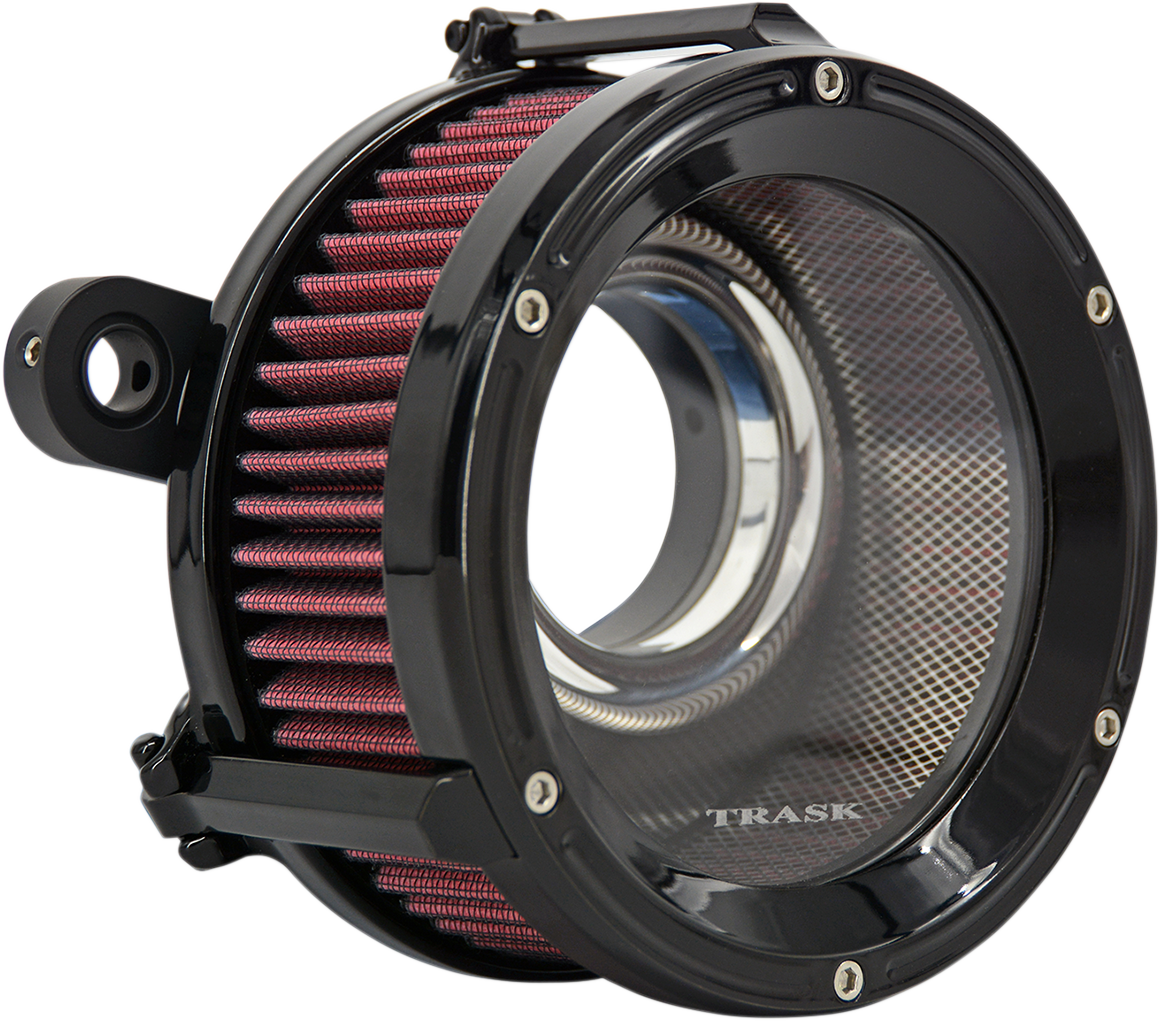 TRASK Assault Charge High-Flow Air Cleaner - Gloss Black TM-1020GBK