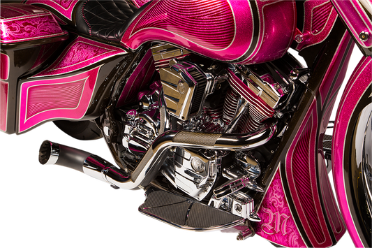 TRASK 2-into-1 Nasty Bastard Exhaust System - Chrome - '97-'16 FL TM-5700CH