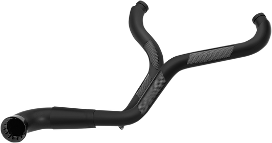 TRASK 2-into-1 Nasty Bastard Exhaust System - Black - '97-'16 FL TM-5700BK