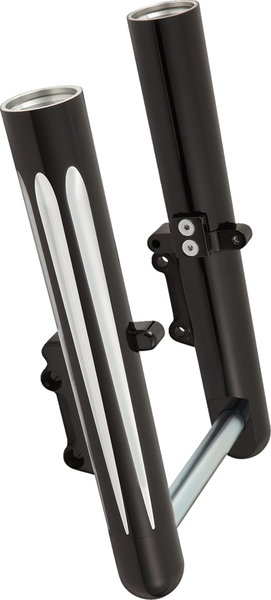 ARLEN NESS Fork Legs - Black - Deep Cut - Dual Disc 40-530