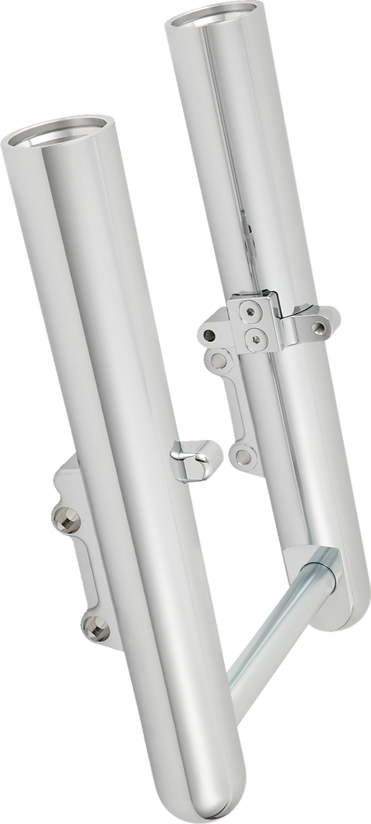 ARLEN NESS Fork Legs - Chrome - Smooth - Dual Disc 40-529