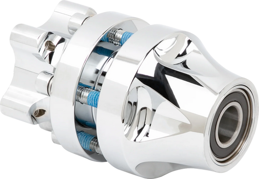 ARLEN NESS Front Hub - Cartridge - Chrome - Kit - Softail Low Rider S/ST/El Diablo 71-653