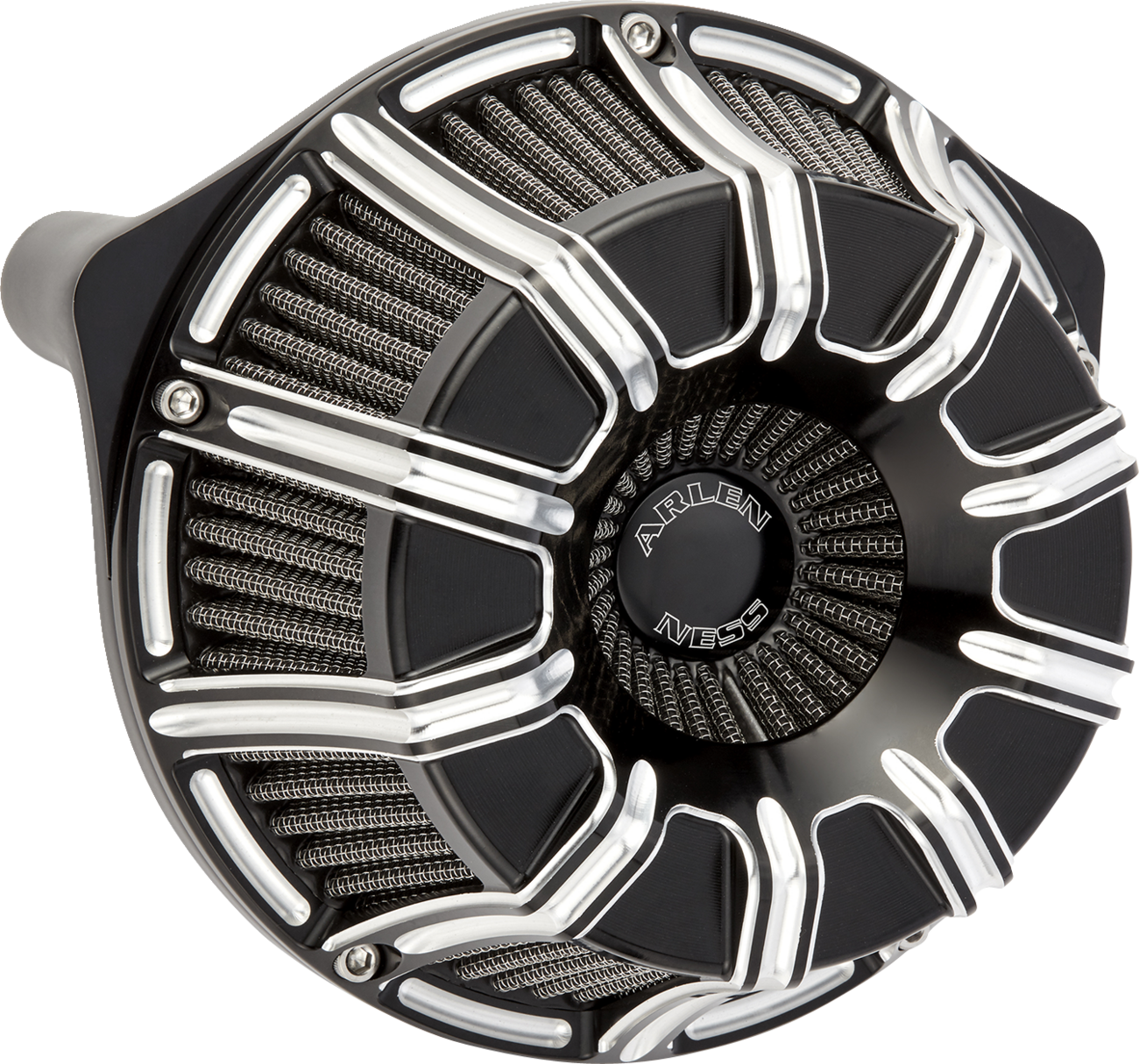 ARLEN NESS Inverted Series Air Cleaner Kit - 10-Gauge - Black 600-221