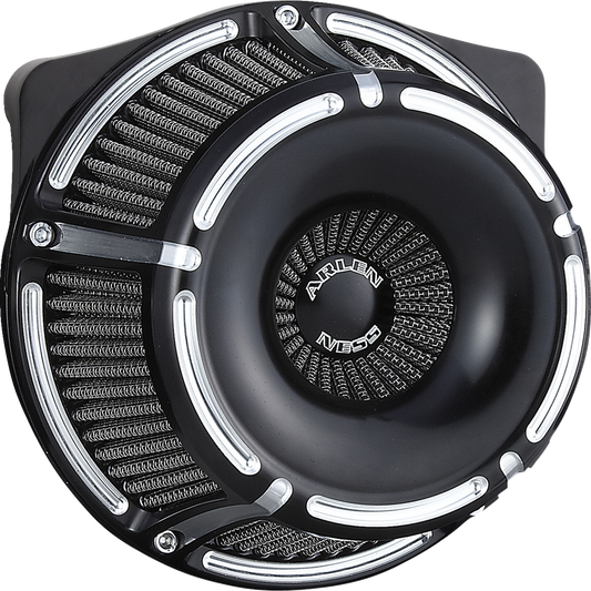 ARLEN NESS Inverted Series Air Cleaner Kit - Slot Track - Black 600-231
