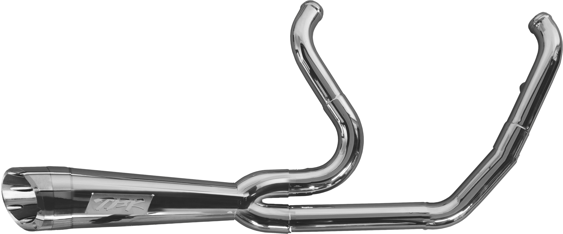 Comp S 2in1 Exhaust Touring M8 Polished W/Turnout