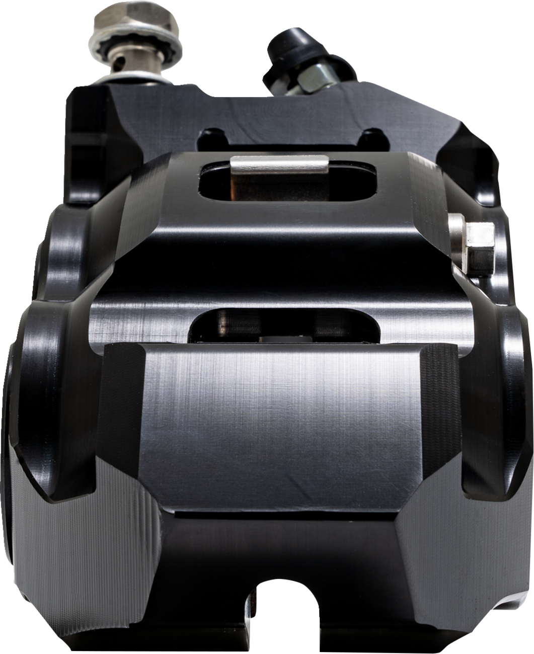 PERFORMANCE MACHINE (PM) Caliper - 137 X 4B - Left - Black Anodized with Black Bore Caps 0053-2957-MB
