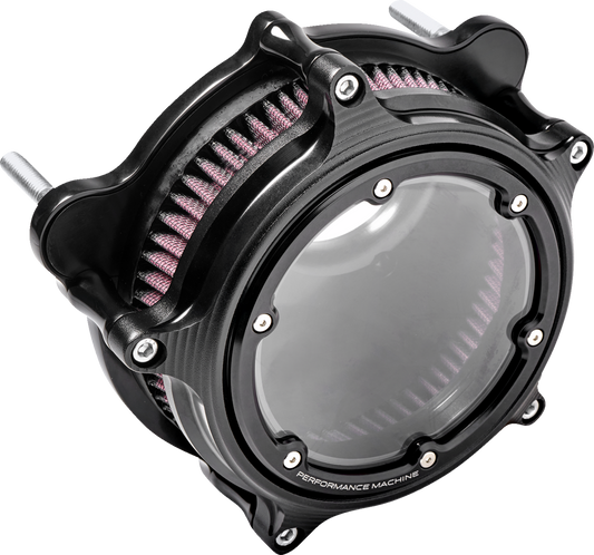 PERFORMANCE MACHINE (PM) Vision Air Cleaner Kit - Black Ops* 0206-2166-SMB