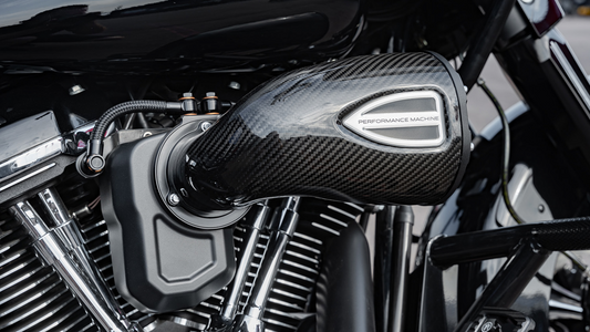 PERFORMANCE MACHINE (PM) C4 Series Air Cleaner Kit - Black Ops* - Touring 0206-2163-SMB