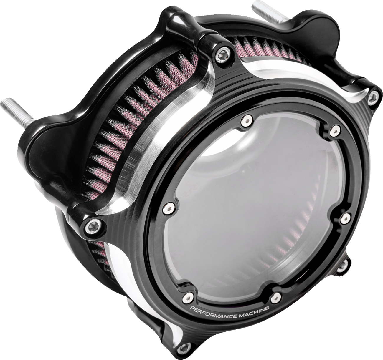 PERFORMANCE MACHINE (PM) Vision Air Cleaner Kit - Contrast Cut* 0206-2166-BM