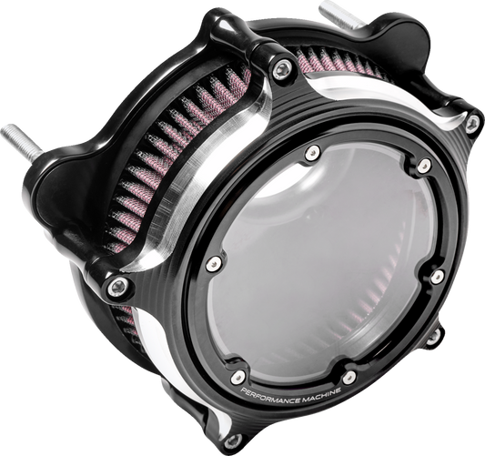 PERFORMANCE MACHINE (PM) Vision Air Cleaner Kit - Contrast Cut* 0206-2166-BM