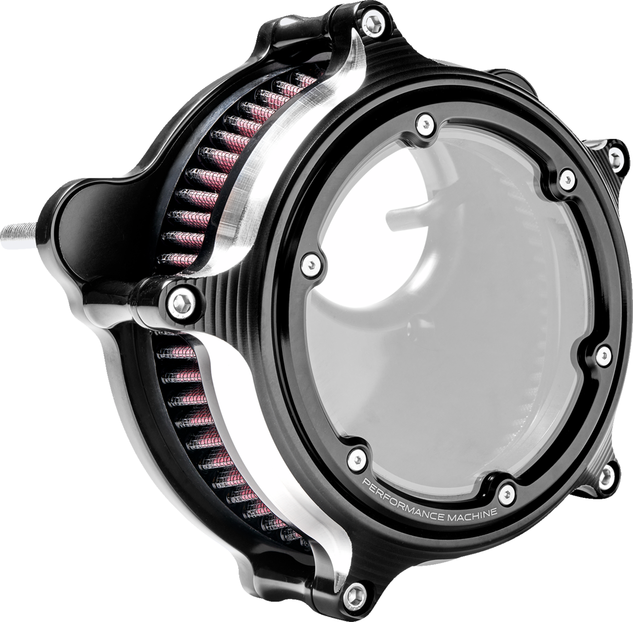 PERFORMANCE MACHINE (PM) Vision Air Cleaner Kit - Contrast Cut* 0206-2166-BM