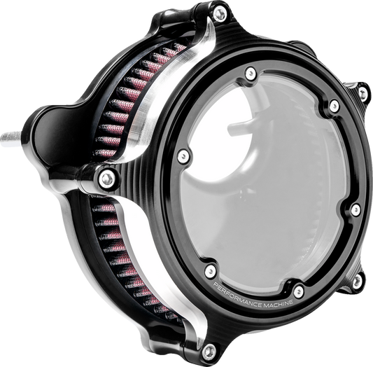 PERFORMANCE MACHINE (PM) Vision Air Cleaner Kit - Contrast Cut* 0206-2166-BM