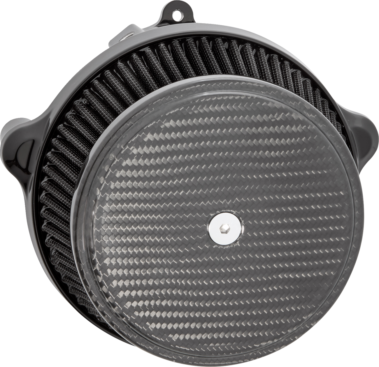 ARLEN NESS Big Sucker* Stage 1 Air Cleaner Kit with Cover - Carbon - Black 600-311