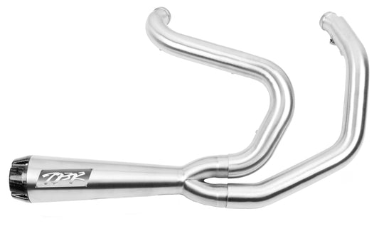 Comp S 2in1 Exhaust Sportster Brushed W/Cf End Cap