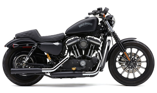 3" Nh Series Slip Ons Black Sportster 04 13