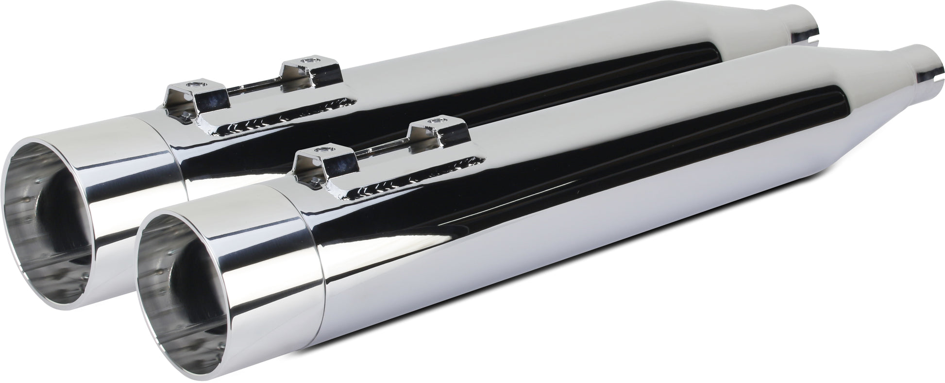Comp S Slip On Touring Tc Chrome W/Pol End Cap