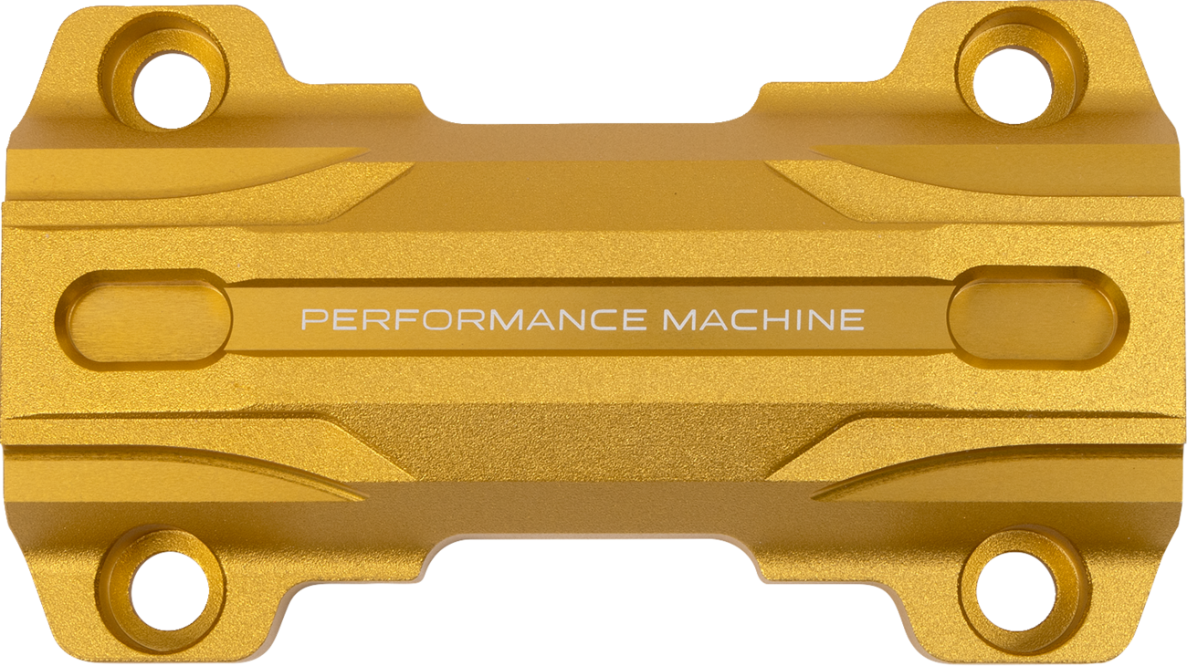 PERFORMANCE MACHINE (PM) Adapter - Gauge Relocation Kit - Gold Ops? 0208-2196-SMG