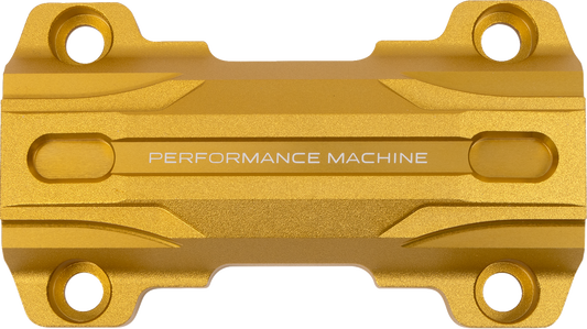 PERFORMANCE MACHINE (PM) Adapter - Gauge Relocation Kit - Gold Ops? 0208-2196-SMG