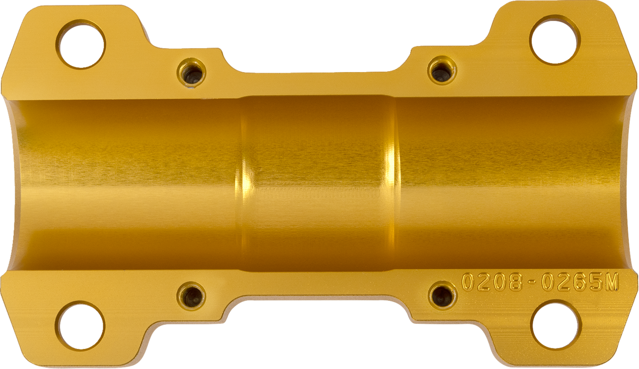 PERFORMANCE MACHINE (PM) Adapter - Gauge Relocation Kit - Gold Ops? 0208-2196-SMG