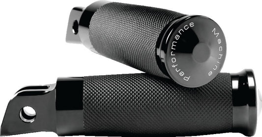 Performance Machine Footpegs ContourRider - Black Ano